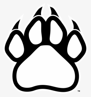 claws clipart transparent - panther paw print