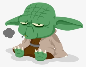 Vector Yoda By Lord Yoda - Yoda Png Cartoon
