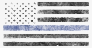 American Flag Distressed Afdesign - Grey American Flag Png