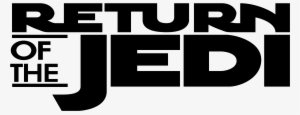 Return Of The Jedi Logo Transparent Vector Freebie - Return Of The Jedi Vector