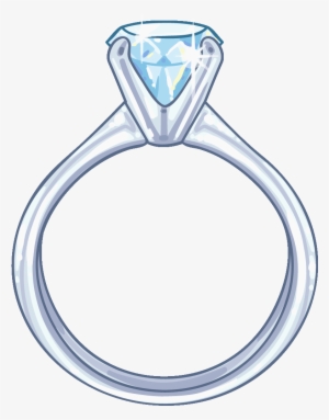 Draw Diamond Ring Inspirational Item Detail Engagement - Engagement Ring Transparent Png