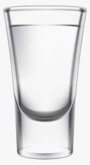 Jpg Glass Of Water Clipart Black And White - Clip Art Shot Glass