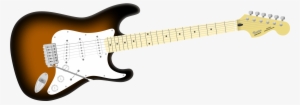 Guitar Png - Fender Standard Stratocaster Hss Black
