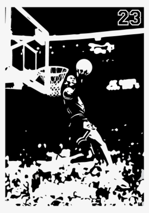 The Greatest Basketball Player Of All Time, Michael - Michael Jordan Basketball Star Art 32x24 Poster Decor