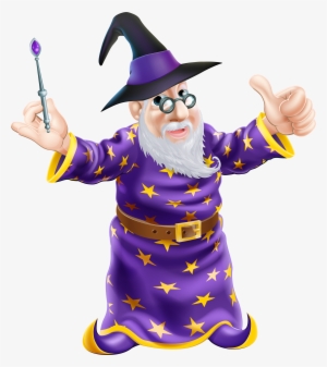 Purple Clipart Wizard - Would You Rather Become