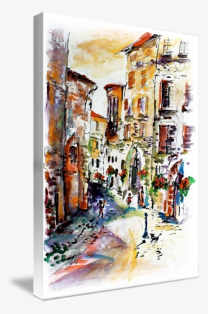 #assisi #watercolor #artprint @ginette - Painting