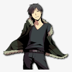 Anime Boy Clipart Trench Coat  Durarara Izaya  1024x1565 PNG Download   PNGkit