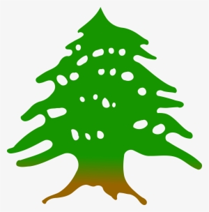 cedar tree by @firkin, clipped from a public domain - cedar tree lebanon flag
