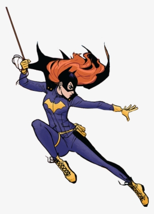 Helping Show Off Her New Look While Reinforcing Batgirl - Cartoon