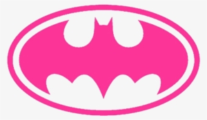 Hotpink Batman Logo Symbol Superhero Report Abuse - Batman Symbol Coloring Pages