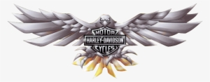 Harley Davidson Logo Outline - Harley Davidson Wings Png