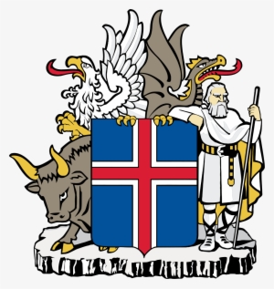 Culture Clipart Foreign Relation - Iceland Coat Of Arms