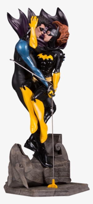 Nightwing And Batgirl Statue