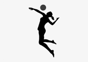 Volleyball Png File - Sports Silhouette