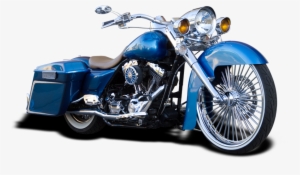 Fl And Flht - Harley Davidson Blue Transparent
