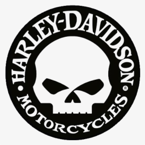 Harley Davidson Vector Logo - Harley-davidson Embossed Willie G Skull Button Round