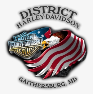 District - Logo Harley Davidson Png