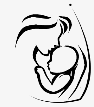 Jananihome - Mother And Baby Outline