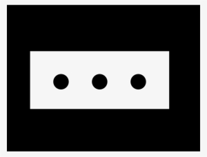 Wall Socket Of Three Holes In Rectangular Shape Comments - Circle