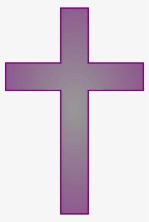 Purple Cross Clipart - Cross Purple