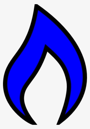 Flame Clipart Blue Flame - Cartoon Blue Flame Png