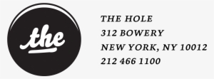 The Hole Nyc - Hole 312 Bowery Nyc
