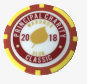 Poker Chip Ball Marker - Circle