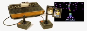 Atari 2600 Game System - Atari Game Cartridges