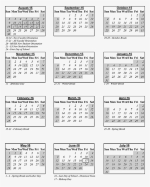 Calendar 2015-2016 - Eastern Orthodox Liturgical Calendar
