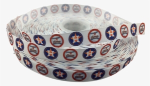 Houston Astros Grosgrain Ribbon 5/8\ - Ceramic