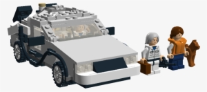 Cars Vector Back To Future - Back To The Future Delorean Pixel Art
