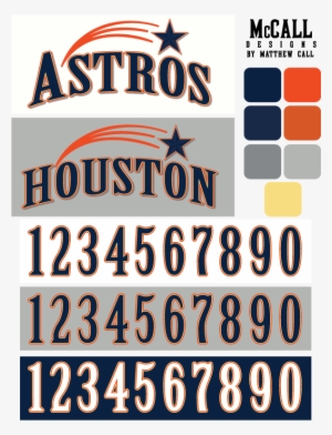 Houston Astros Full Set - Poster