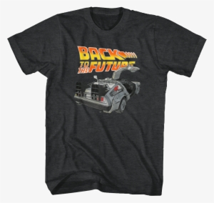 Distressed Delorean Back To The Future T-shirt - Dang Mac Miller Shirt