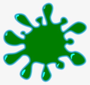 Green Clipart Paint Splash - Splash Clip Art