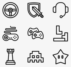 Linear Game Design Elements - Museum Icons