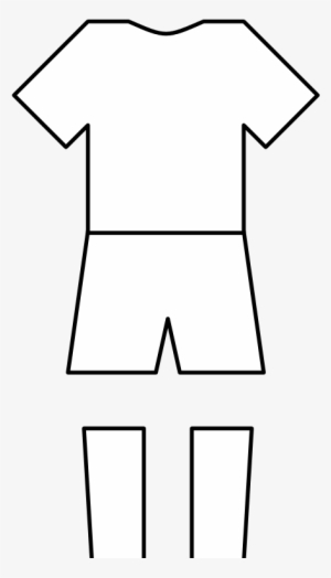 Shirt Clipart Blank - Blank Football Kit Template