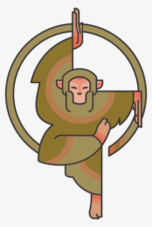 This Free Icons Png Design Of Stylized Cartoon Monkey