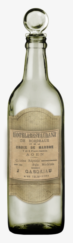 Old Bottle Png - Wine