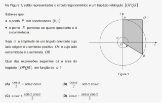 Exercício De Escolha Múltipla Com Origem No Exame Nacional