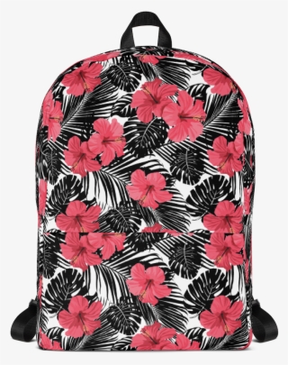 Coral Flowers Backpack
