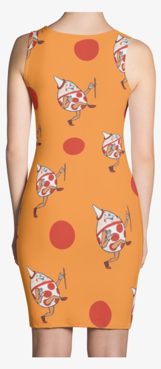 The Humpty Dance Dress In Orange