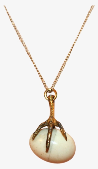 Gaming Fob Pendant Necklace Talon Grasping An Egg W/