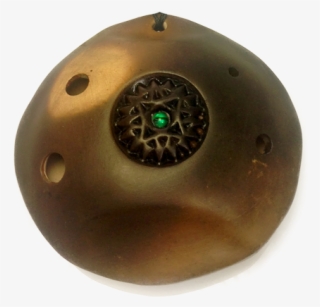 Pendant Ocarina Alto D With Gemstone