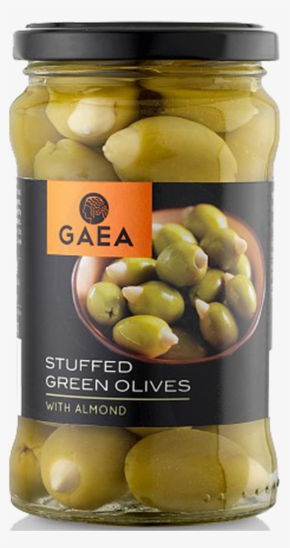 Gaea Stuffed Green Olives With Almond 315gr
