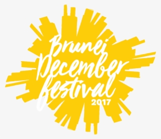 Brunei December Festival 2017 Reverse White Logo