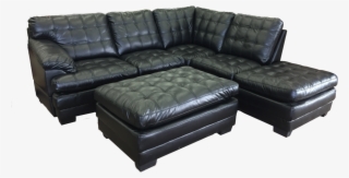 Leather Sectional With Right Or Left Facing Chaise