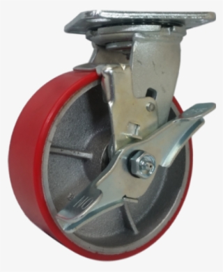 6" Polyon Cast Wheel Swivel Caster Medium Heavy Duty
