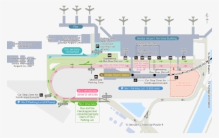 Map Of Sendai Airport Premises