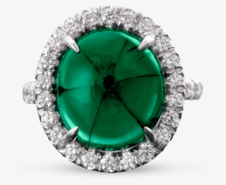 Colombian Trapiche Emerald Ring,