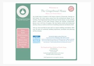Gingerbread House Bridal